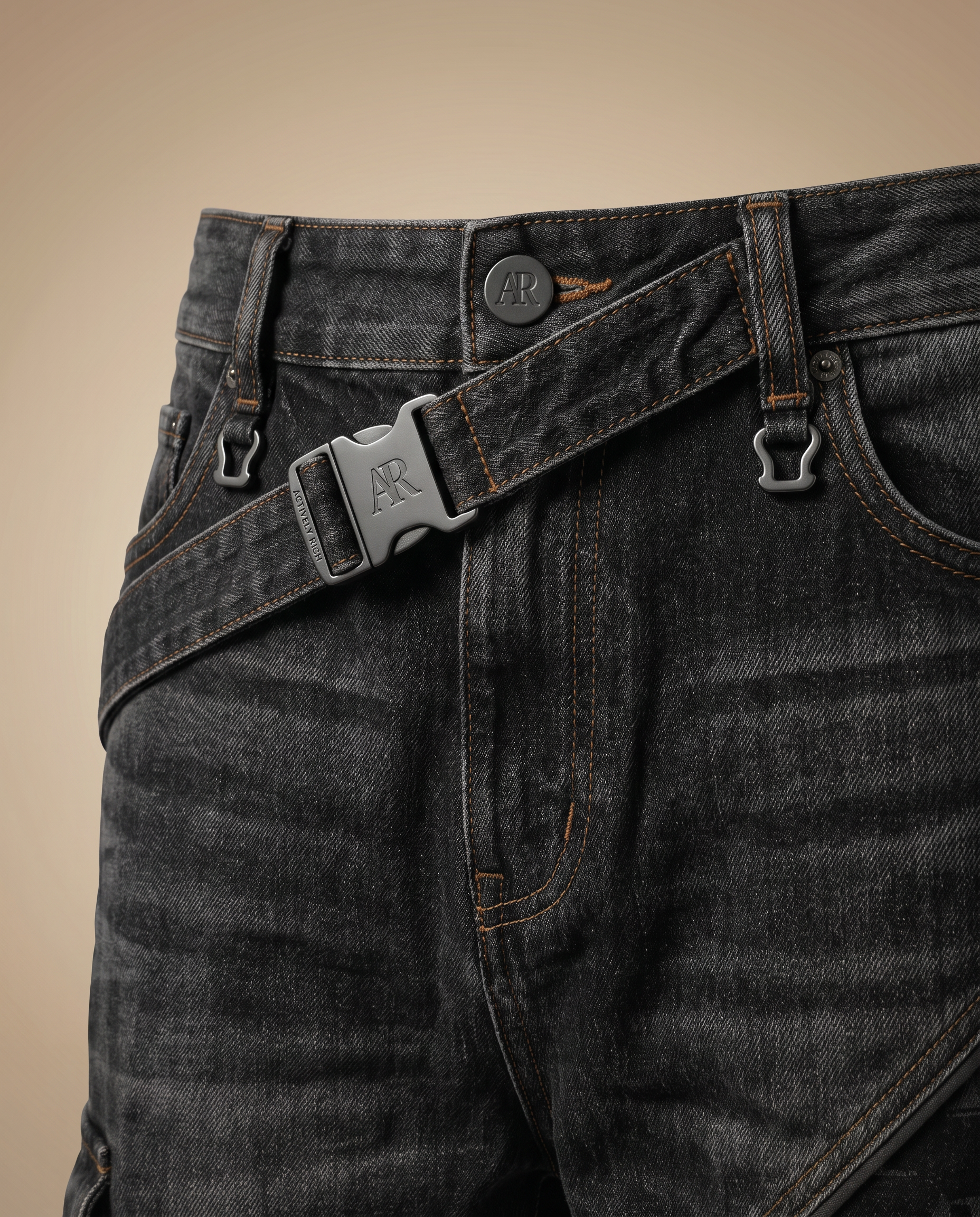 Midnight Revival Harness Denim